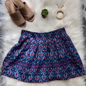 Bethany Mota Blue/Pink Skater Skirt